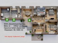 Eladó családi ház, Jászalsószentgyörgyon 21.5 M Ft, 3 szobás