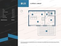 Eladó téglalakás, Vámosszabadin 56.5 M Ft, 1+1 szobás