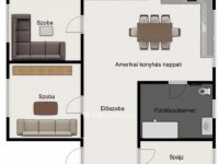 Eladó családi ház, Tetétlenen 12.5 M Ft, 2 szobás