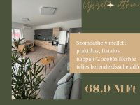 Eladó ikerház, Szombathelyen 68.9 M Ft, 1+2 szobás
