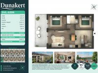 Eladó téglalakás, Vácon, Németh László utcában 91.49 M Ft