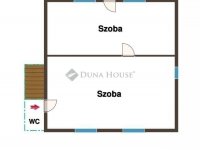 Eladó családi ház, Péterin 35 M Ft, 2 szobás