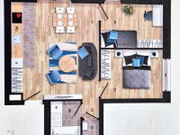 Eladó téglalakás, Kecskeméten 68.5 M Ft, 1+2 szobás