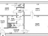 Eladó téglalakás, VIII. kerületben 77.5 M Ft, 3 szobás