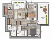 Eladó téglalakás, Zalaegerszegen 91.545 M Ft, 4 szobás