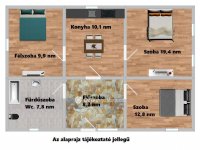 Eladó családi ház, Hunyán 11.5 M Ft, 2+1 szobás