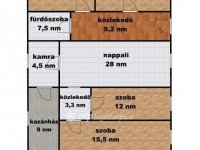 Eladó családi ház, Kőteleken 16.9 M Ft, 4 szobás