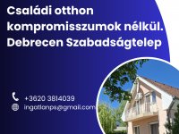 Eladó családi ház, Debrecenben 109.9 M Ft, 1+3 szobás