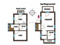 Eladó ikerház, II. kerületben 165 M Ft, 3 szobás