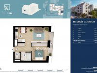 Eladó téglalakás, IX. kerületben 100 M Ft, 2 szobás