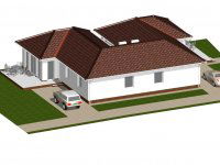 Eladó ikerház, Vácrátóton 92 M Ft, 4 szobás