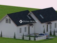 Eladó ikerház, Pócsmegyeren 97 M Ft, 4 szobás