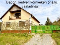 Eladó családi ház, Bagon 69.49 M Ft, 4 szobás