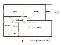 Eladó panellakás, Pécsett 50.49 M Ft, 3 szobás