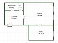Eladó téglalakás, Vácon 63 M Ft, 2 szobás