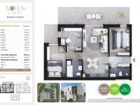 Eladó téglalakás, XV. kerületben, Kékszilva utcában 106.99 M Ft
