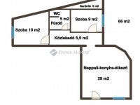 Eladó téglalakás, Pécsett 79.9 M Ft, 3 szobás