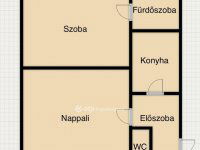 Eladó téglalakás, XIII. kerületben 52 M Ft, 2 szobás
