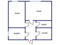 Eladó családi ház, Miskolcon 7 M Ft, 2 szobás