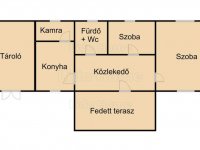 Eladó családi ház, Muraszemenyén 8 M Ft, 2 szobás