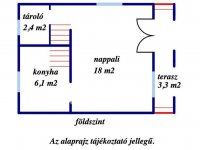 Eladó nyaraló, Gyomaendrődön 29.9 M Ft, 1+1 szobás