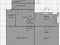 Eladó családi ház, IV. kerületben 71.5 M Ft, 2 szobás