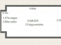 Eladó garázs