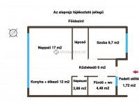 Eladó téglalakás