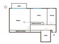 Eladó téglalakás, XIII. kerületben 66 M Ft, 2 szobás