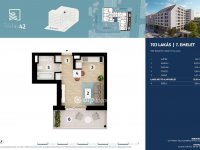 Eladó téglalakás, IX. kerületben 79.9 M Ft, 1 szobás