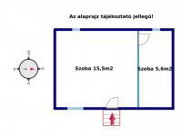 Eladó családi ház, Kocsolán 1.5 M Ft, 2 szobás