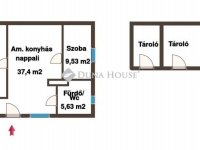 Eladó családi ház, Farmoson 38 M Ft, 3 szobás