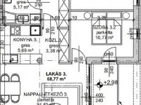 Eladó téglalakás, III. kerületben 154.289 M Ft, 3 szobás