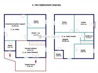 Eladó családi ház, Felsőpakonyban 84.9 M Ft, 9 szobás