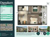 Eladó téglalakás, Vácon, Németh László utcában 69.49 M Ft