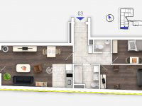 Eladó téglalakás, VIII. kerületben 85.5 M Ft, 3 szobás