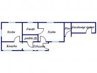 Eladó családi ház, Vízváron 10 M Ft, 2 szobás