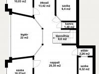 Eladó téglalakás, XVII. kerületben 114.9 M Ft, 4 szobás
