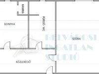 Eladó téglalakás