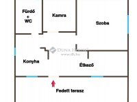 Eladó családi ház, Pócsmegyeren 36.5 M Ft, 2 szobás