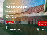 Eladó családi ház, Sárbogárdon 29.99 M Ft, 2 szobás