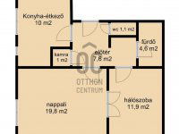 Eladó téglalakás, XX. kerületben 60.5 M Ft, 2 szobás