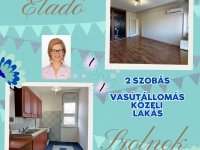 Eladó téglalakás, Szolnokon 28.9 M Ft, 2 szobás