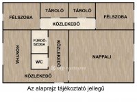 Eladó panellakás, Nyíregyházán 53 M Ft, 1+2 szobás
