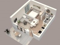 Eladó téglalakás, Nagykanizsán 33.5 M Ft, 1+1 szobás