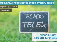Eladó telek, Nyíregyházán 26 M Ft / költözzbe.hu