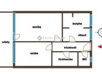 Eladó téglalakás