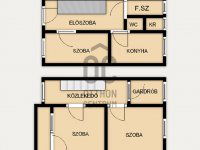 Eladó ikerház, Ürömön 75 M Ft, 3 szobás / költözzbe.hu