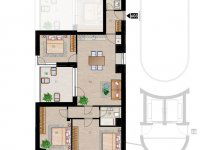 Eladó téglalakás, XVIII. kerületben, Üllői úton 117.636 M Ft