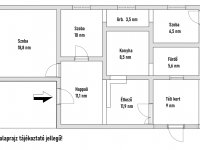 Eladó családi ház, Nagykapornakon 43 M Ft, 2+1 szobás